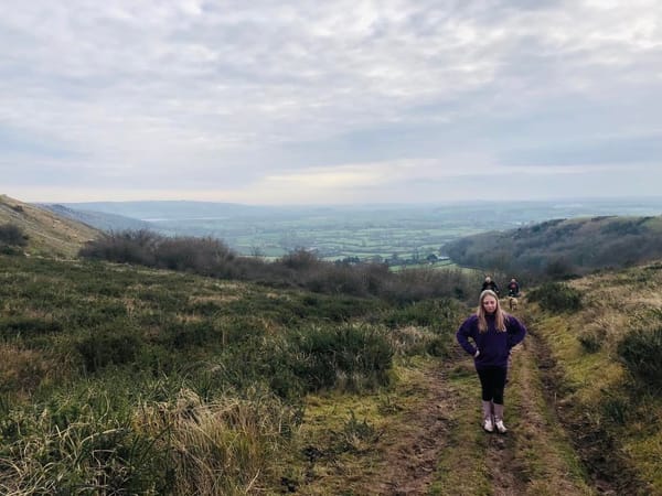Kings Wood, Wavering Down and Crook Peak